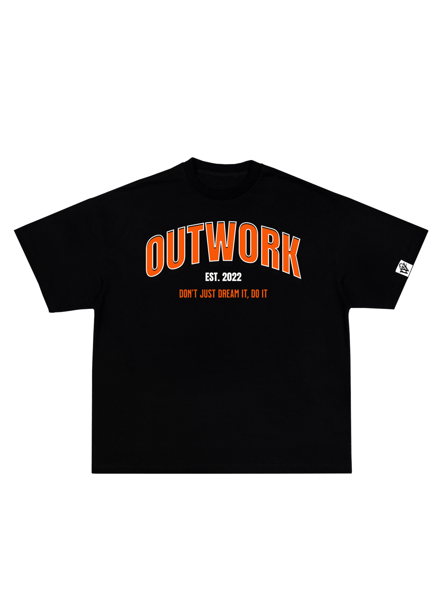 Don't Just Dream It, Do It Tee (Black) - Outwork 